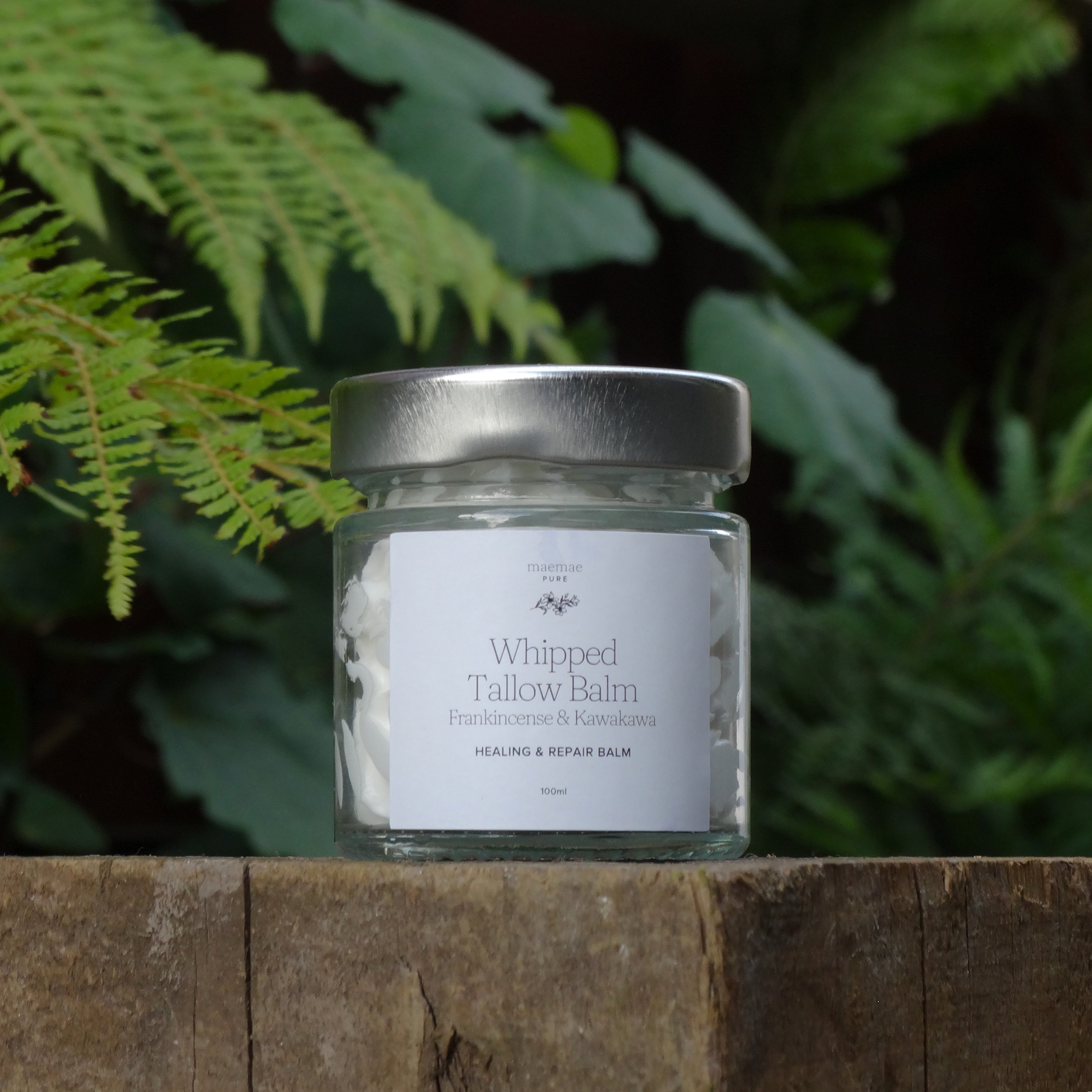 Healing & Repair Whipped Tallow Balm- with Frankincense & Kawakawa