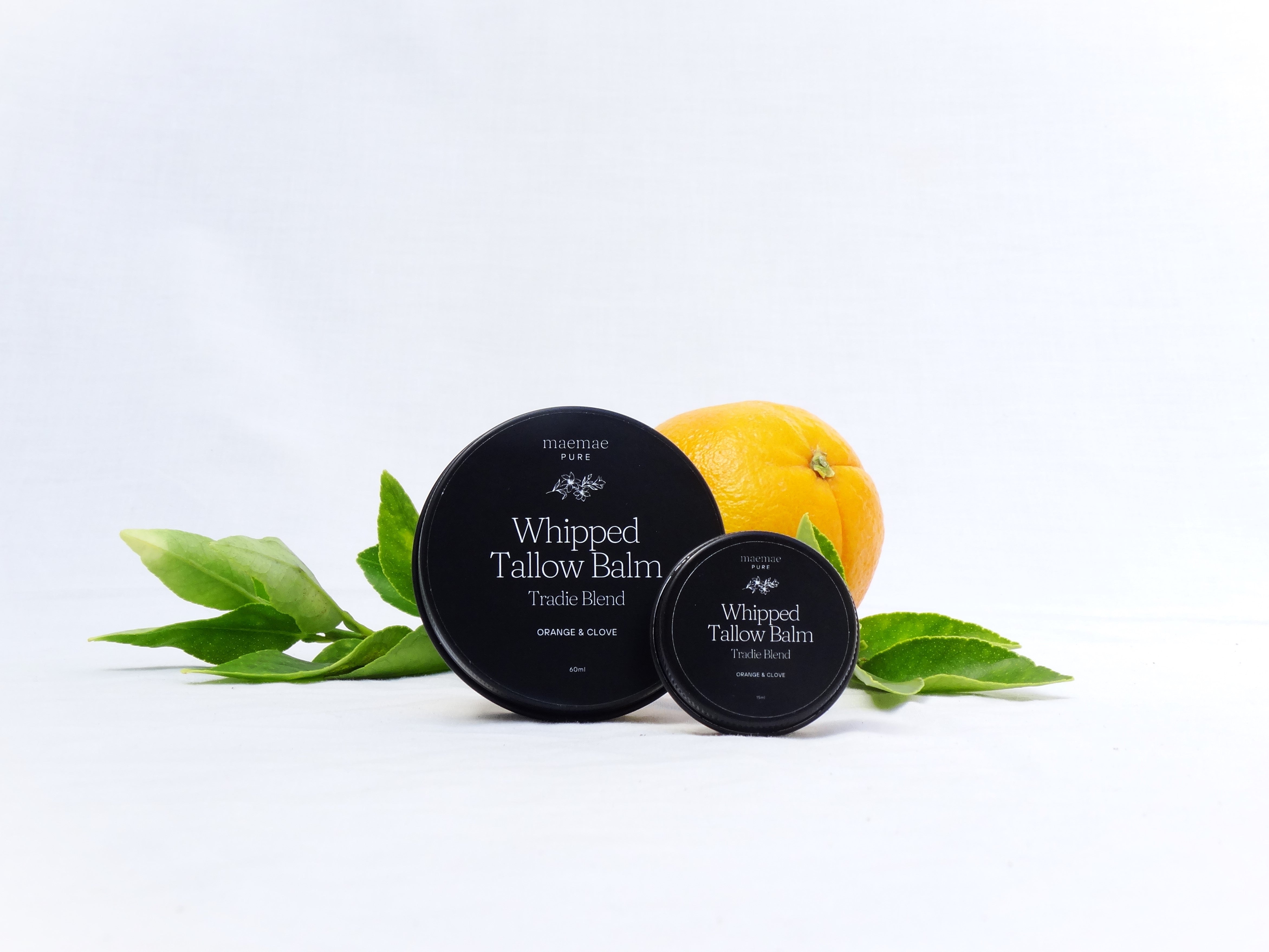 Whipped Tallow Balm – Tradie Blend (Orange & Clove)