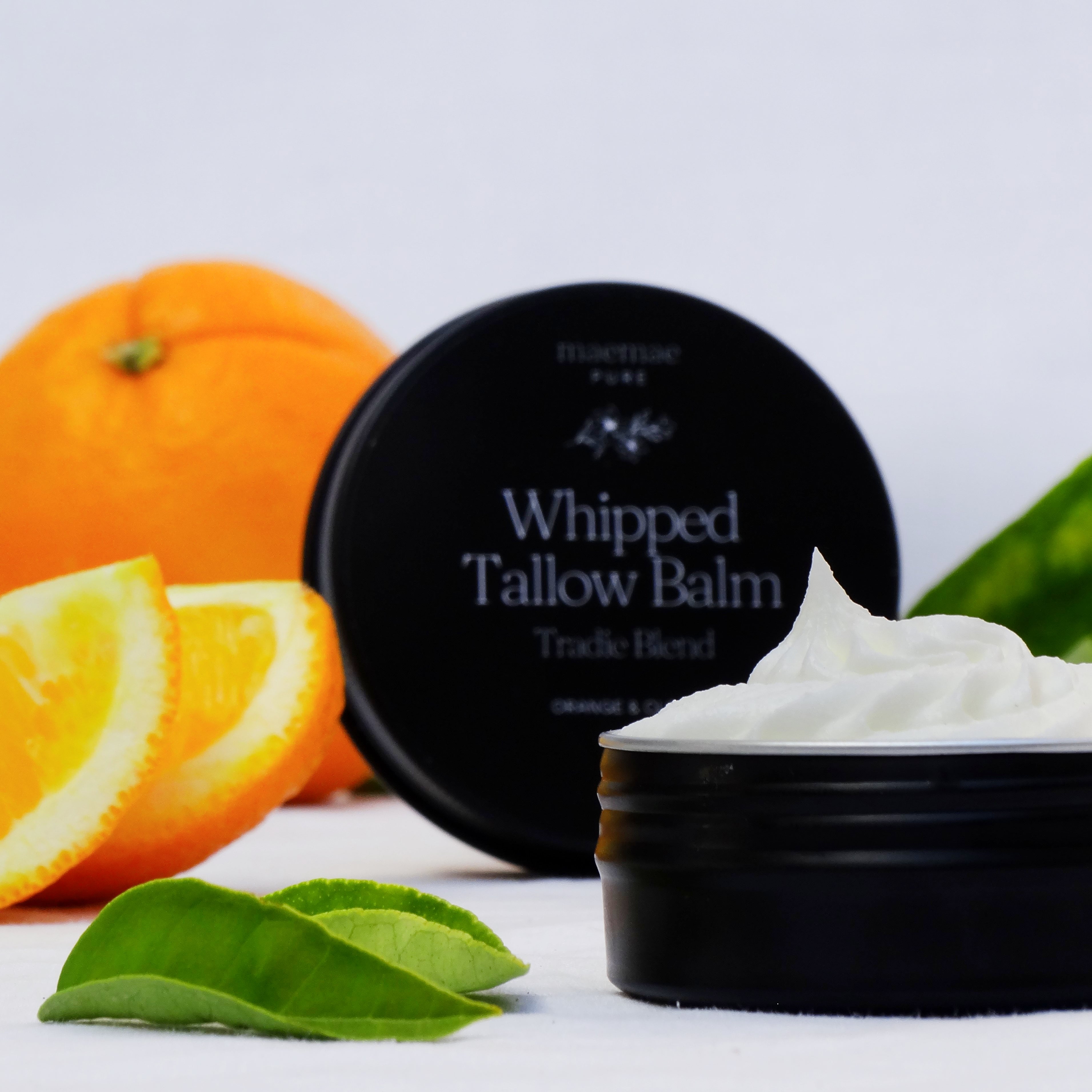 Whipped Tallow Balm – Tradie Blend (Orange & Clove)