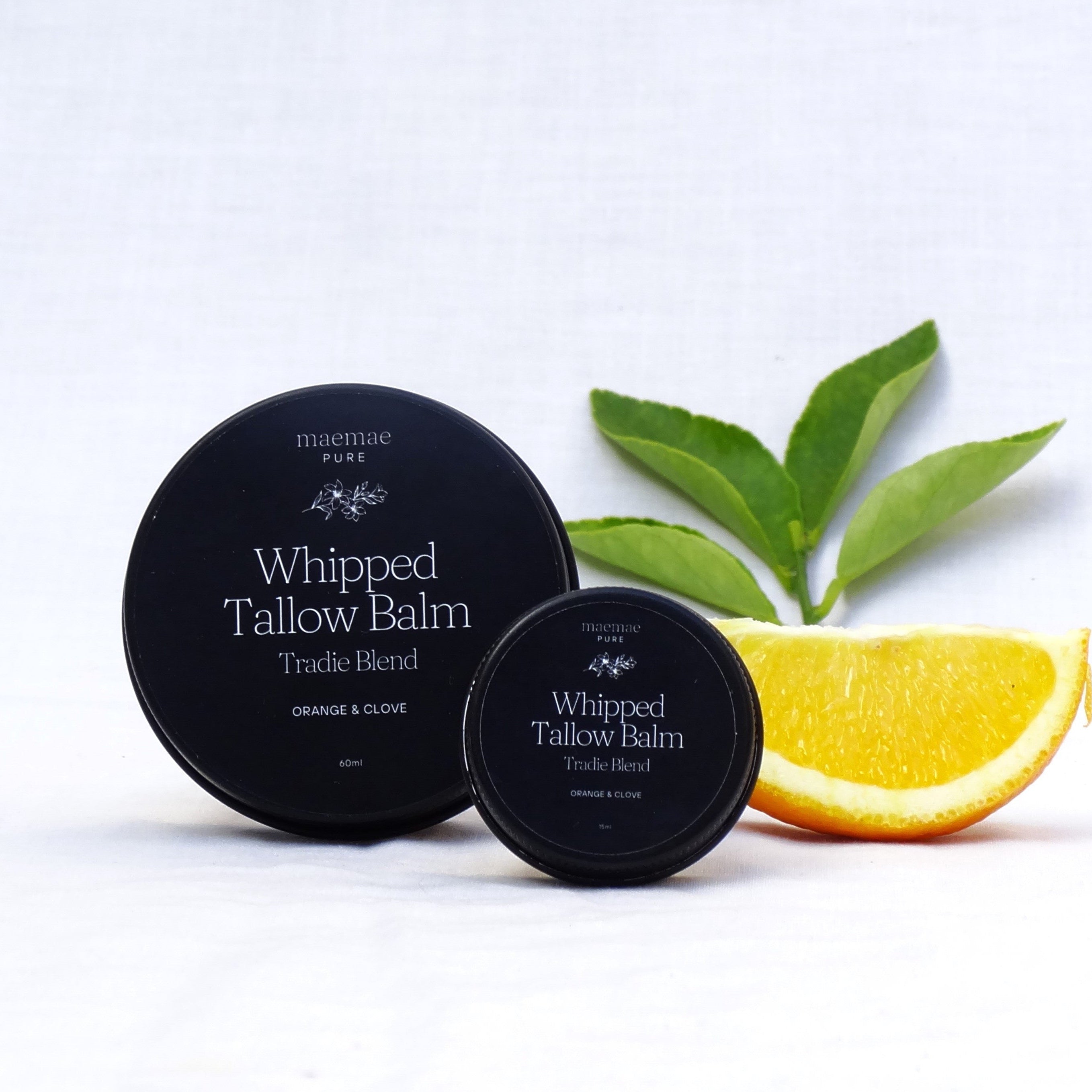 Whipped Tallow Balm – Tradie Blend (Orange & Clove)