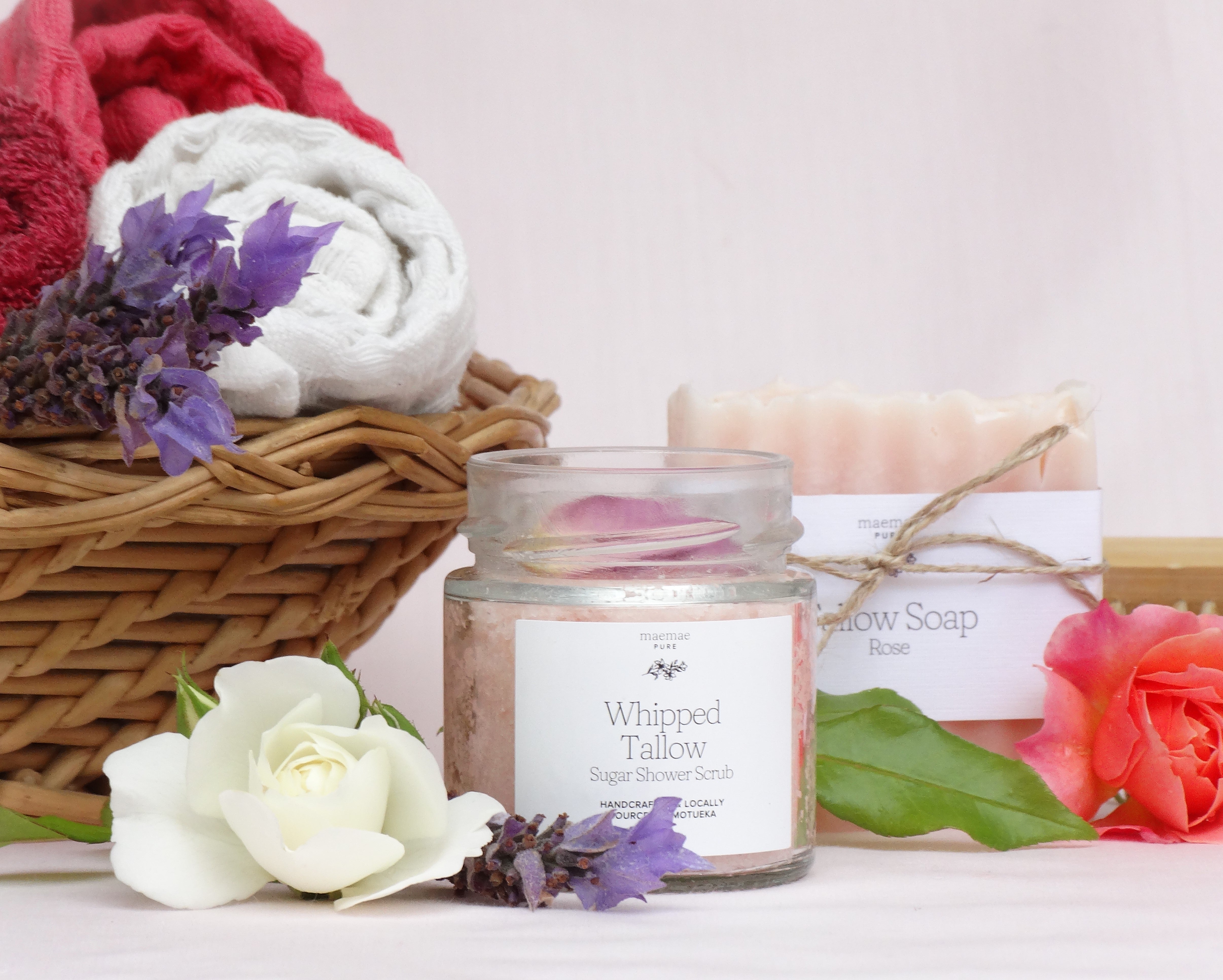 Rose Sugar Scrub