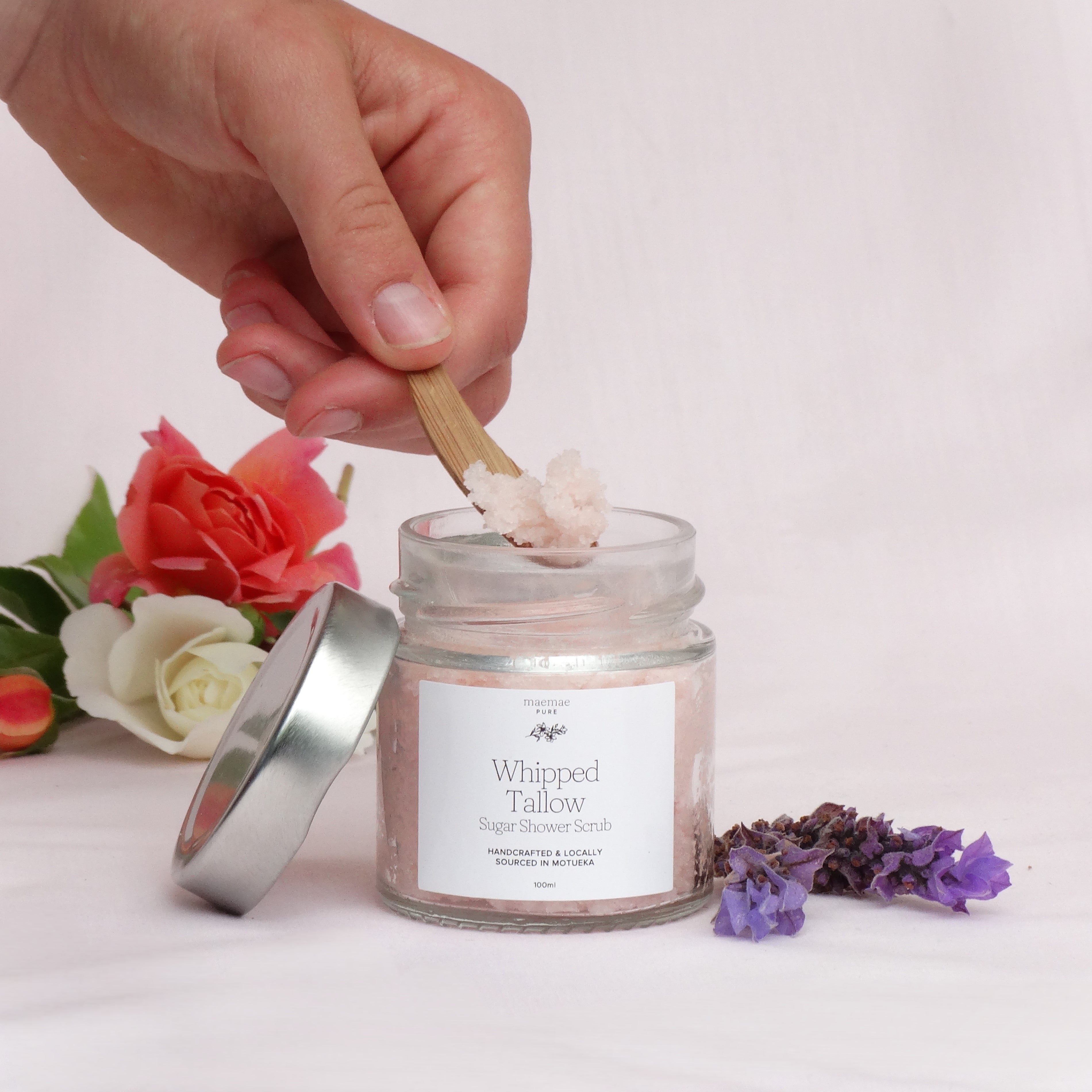 Rose Sugar Scrub