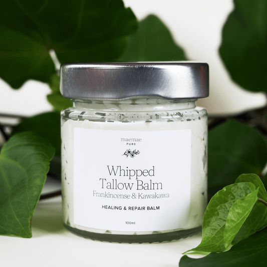Healing & Repair Whipped Tallow Balm- with Frankincense & Kawakawa